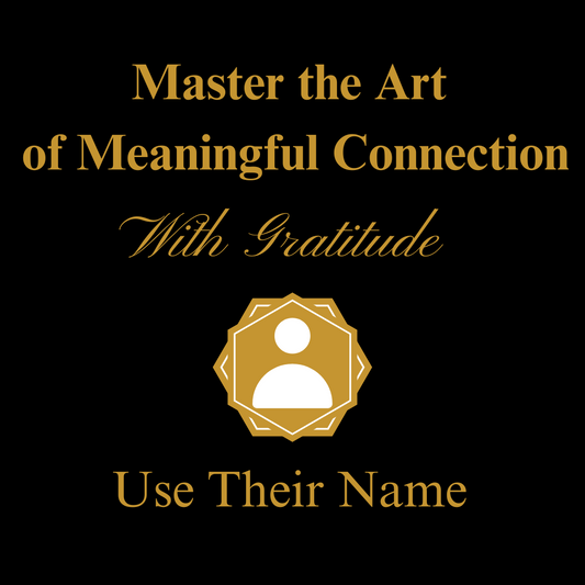 Use Their Name – The Sweetest word in your recipients mind