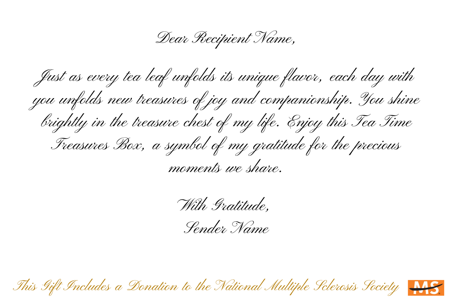 Tea Time Treasures Classic